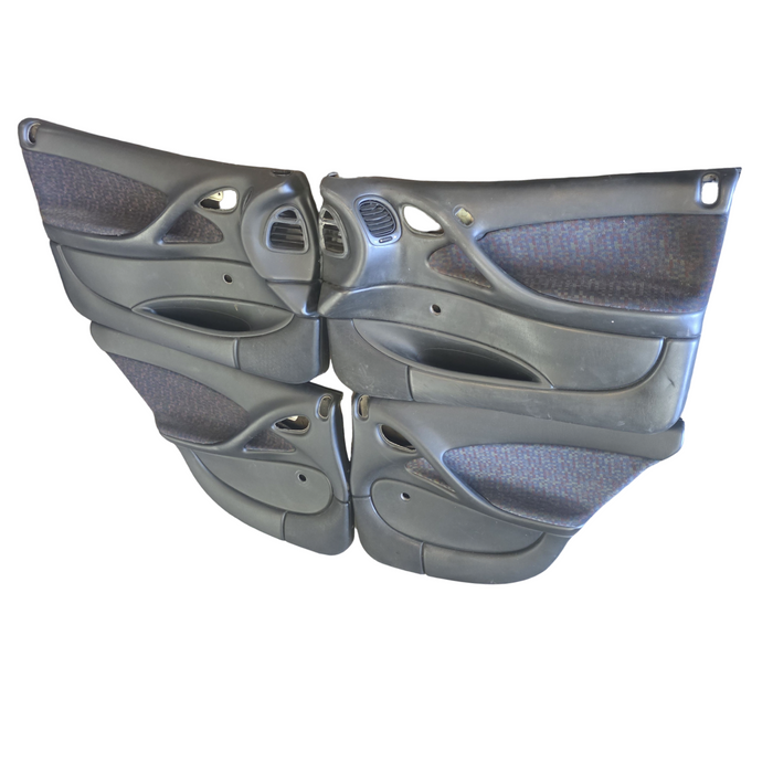 A238 - VX Holden Commodore series II SEDAN - Doorcards (MANUAL WINDOWS) w/ Speaker Covers & Front Vents (SET OF 4) - TRIM #61i