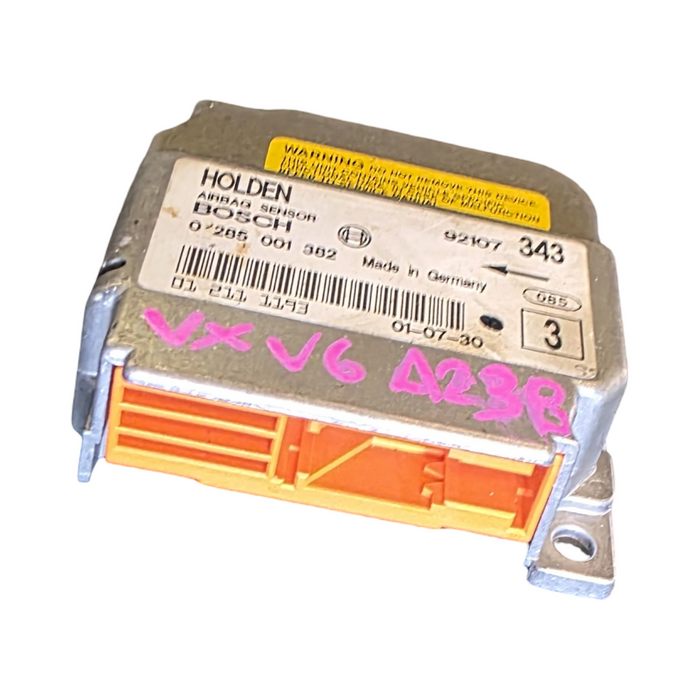A238 - VX SII Holden Commodore - (BOSCH) Airbag Module S/N:343