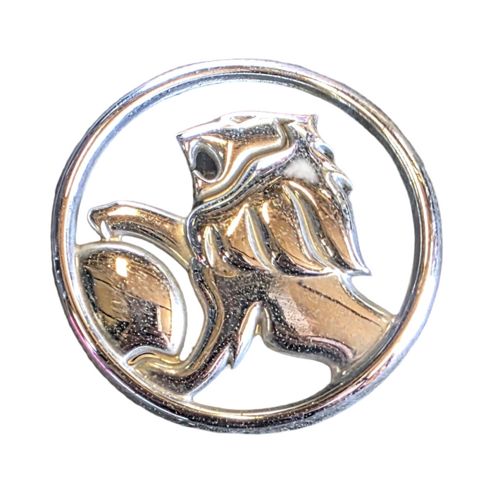 A238 - VX SII Holden Commodore SEDAN - "LION" Bootlid Badge GENUINE - CHROME