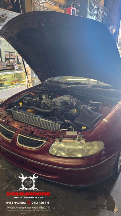A315 - VT Holden Commodore Sedan, Auto 160,XXXkms Paint Code #F129 GRANADA RED