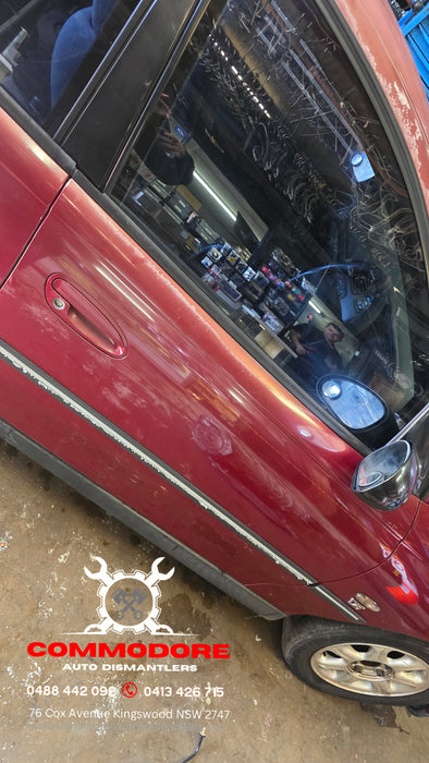 A315 - VT SERIES II Holden Commodore Sedan - Driver's Front Door (POWER WINDOW) - GRANADA RED #F129