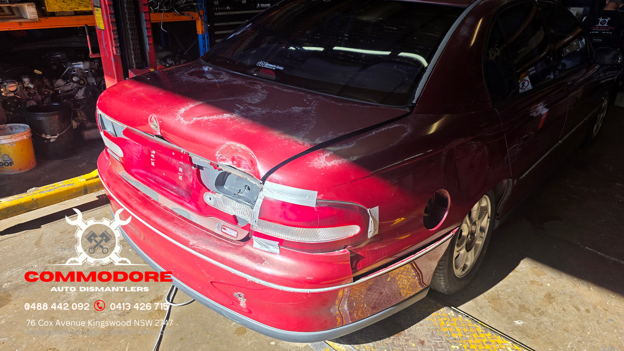 A315 - VT SERIES II Holden Commodore Sedan - Lower Boot Garnish Trim - GRANADA RED #F129