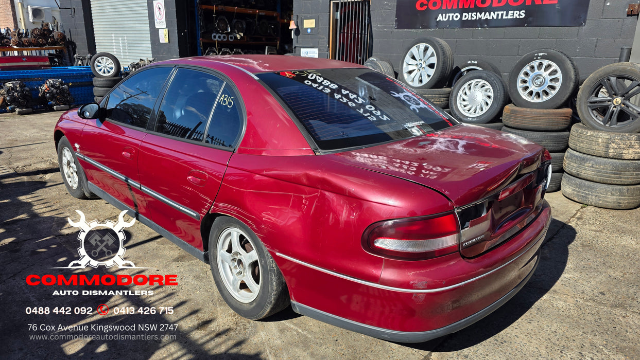 A315 - VT SERIES II Holden Commodore Sedan - Sunvisor w/ Vanity Miror Passenger's Side - BEIGE