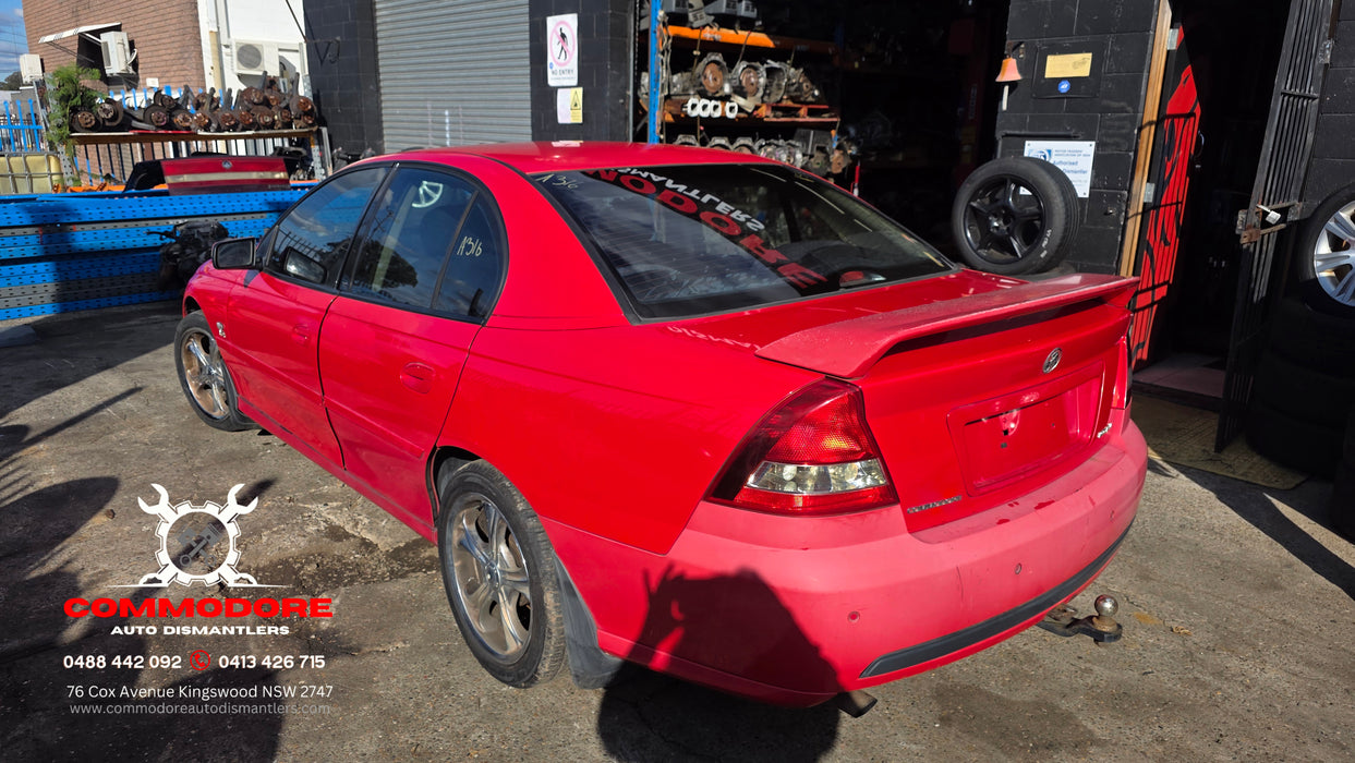 A316 - VZ Holden Commodore Sedan, Auto 512,XXXkms Paint Code #687F Sting Red
