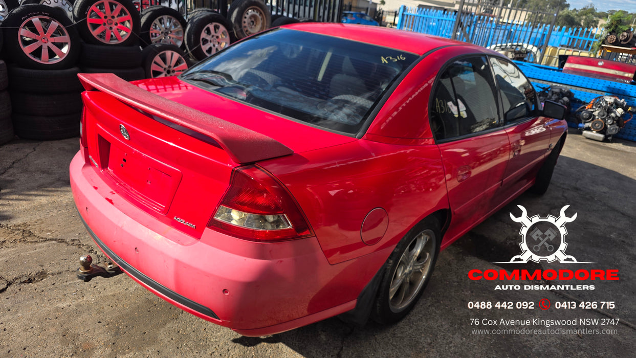 A316 - VZ Holden Commodore Sedan, Auto 512,XXXkms Paint Code #687F Sting Red