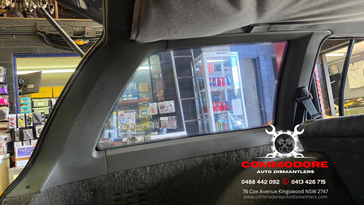 EX001 - VR / VS Holden Commodore Wagon - Passenger's Side Cargo Window Glass