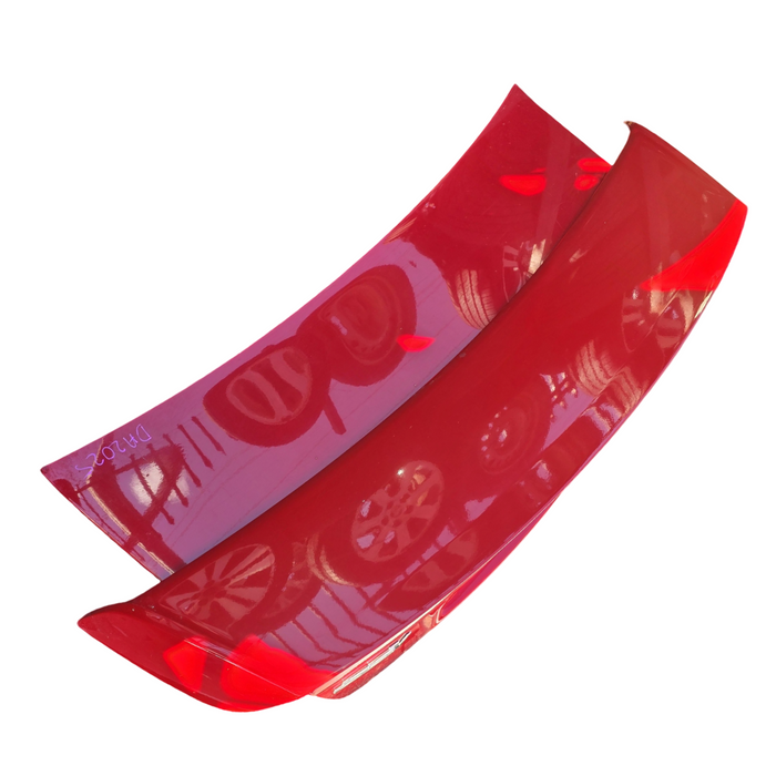 Da2025 - VE Holden Commodore -  Bootlid w/ Wing, "SSV" Badges & Chrome Trim - Sting Red #687F