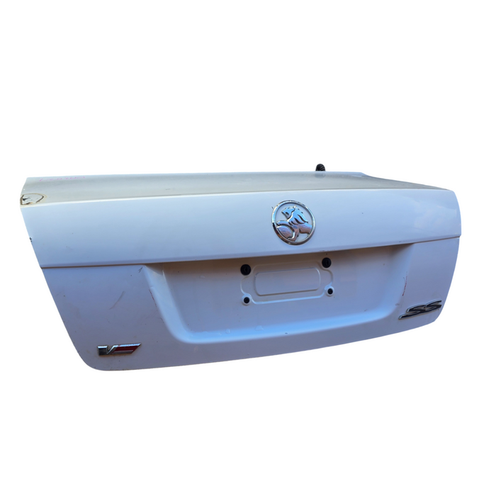 Da2027 - VE Holden Commodore -  Bootlid w/ "SS" Badges - Herron White #J073