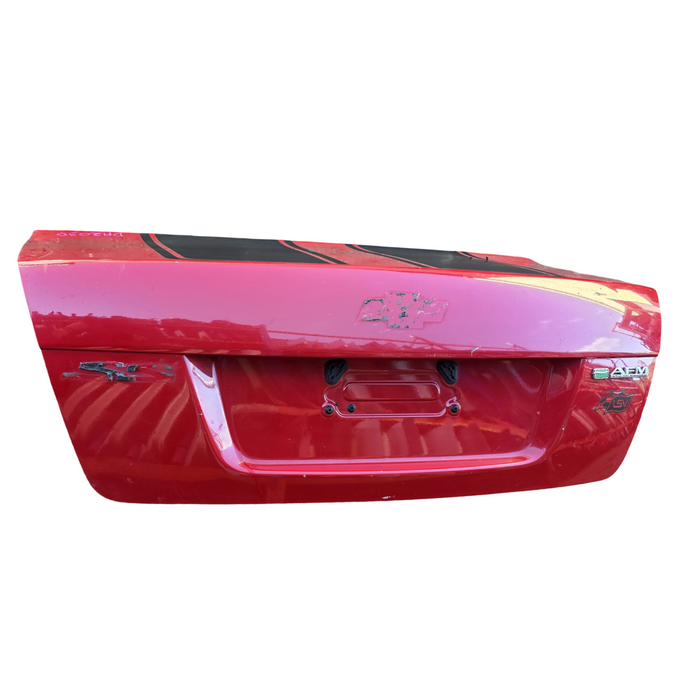 Da2030 - VE Holden Commodore Sedan -  Bootlid w/ Black Decal Sticker - Sting Red #687F