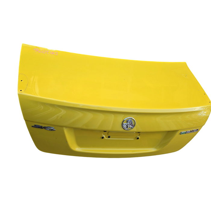 Da2036 - VE SV6 Holden Commodore -  Bootlid w/ Badges - Hazzard Yellow #745S