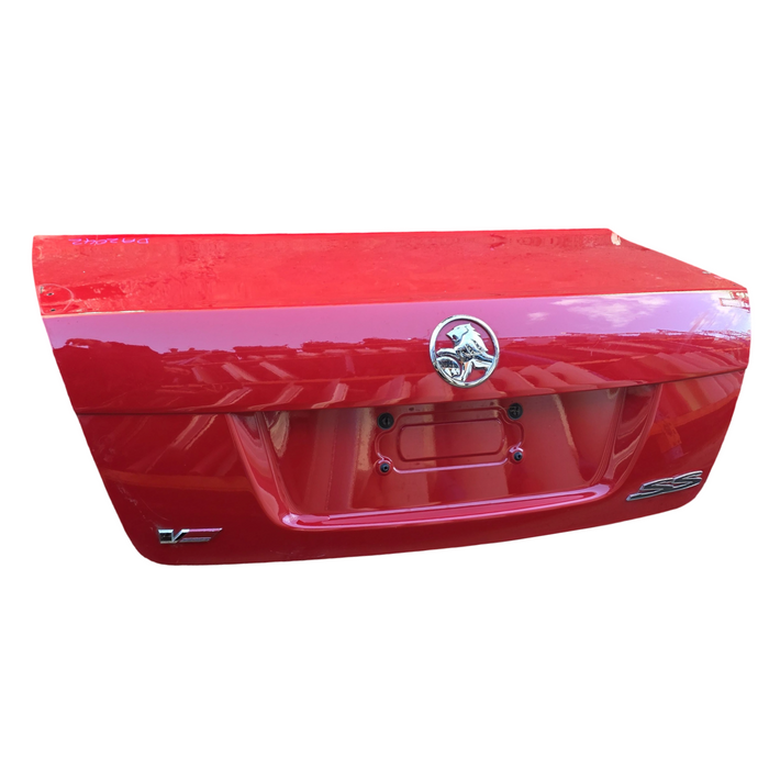 Da2042 - VE Holden Commodore -  Bootlid w/ "SS" Badges - Sting Red #687F