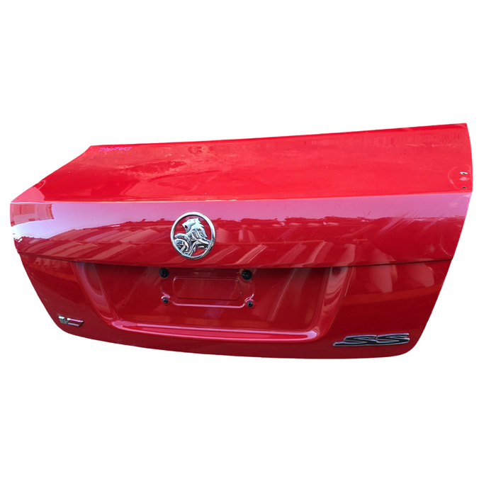 Da2042 - VE Holden Commodore -  Bootlid w/ "SS" Badges - Sting Red #687F