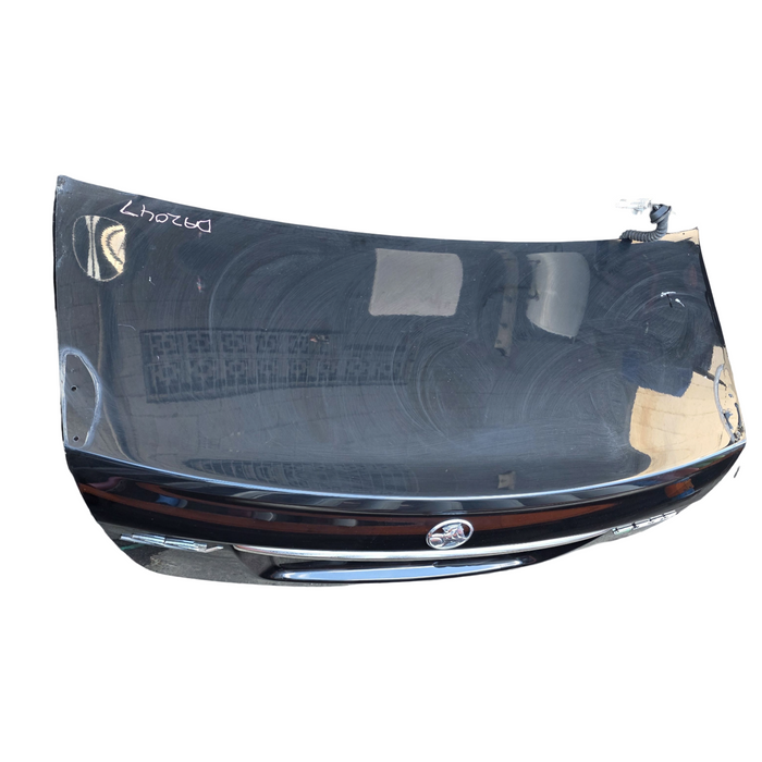 Da2047 - VE SSV Holden Commodore Sedan -  Bootlid w/ "SSV" Badges & Chrome Trim - Phantom Black #790F