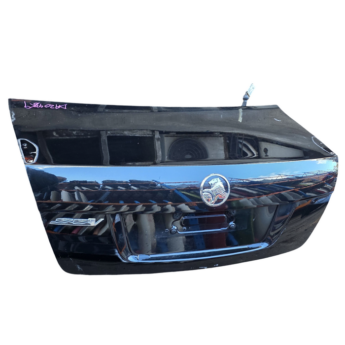 Da2049 - VE SSV Holden Commodore -  Bootlid w/ "SSV" Badges - Phantom Black #790F