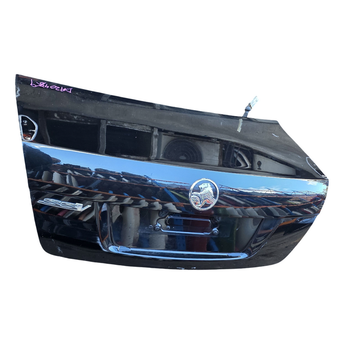 Da2049 - VE SSV Holden Commodore -  Bootlid w/ "SSV" Badges - Phantom Black #790F