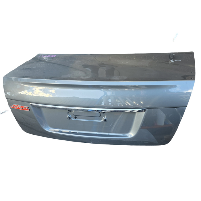 Da2051 - VE SS Holden Commodore Sedan-  Bootlid w/ "SS" Badges & Chrome Trim - Alto Grey #744S