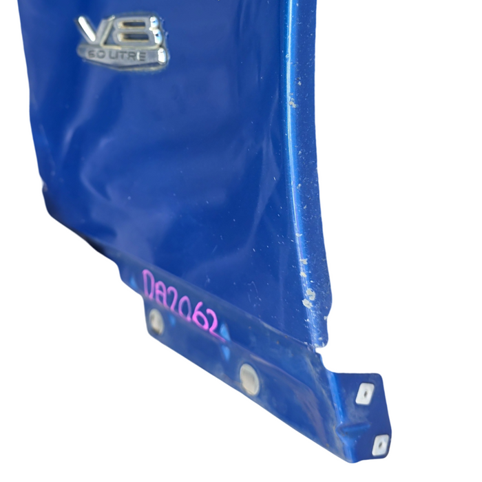 Da2062 - VE Holden Commodore - Driver's Front Guard with V8 Badge - Voodoo Blue #608R