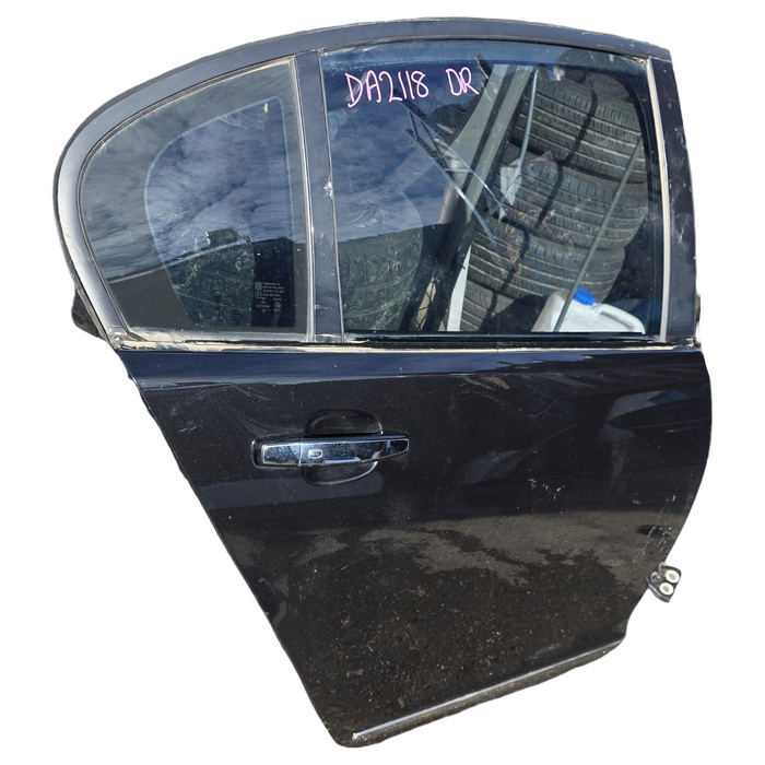 DA2-118 - VF Holden Calais - Driver's Rear Door w/ Chrome Handle - Phantom Black #790F