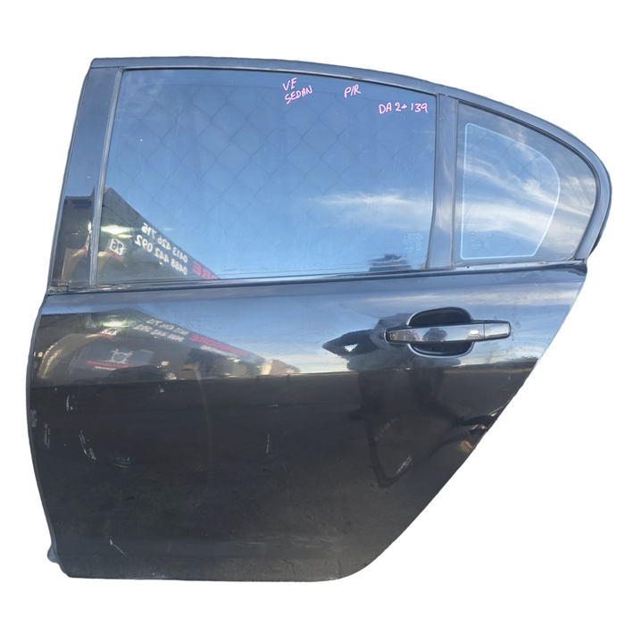 DA2-139 - VF Holden Commodore Sedan - Passenger's Rear Door - Phantom Black #790F