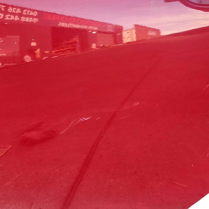 DA2-151 - VF Holden Commodore Wagon - Passenger's Rear Door w/ Chrome Handle - Sting Red #687F