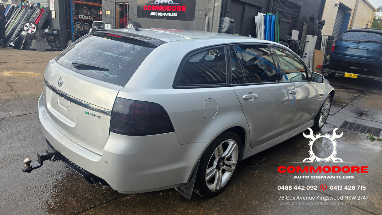 A323 - VE SV6 Holden Commodore Wagon Series I 284,XXXkms V6 Auto Paint Code #636R Switchblade Silver