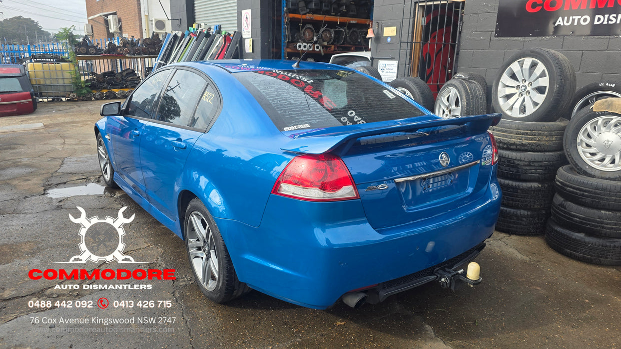 A322 - VE SV6 Holden Commodore Series II Sedan V6, Auto Paint Code #824T Perfect Blue