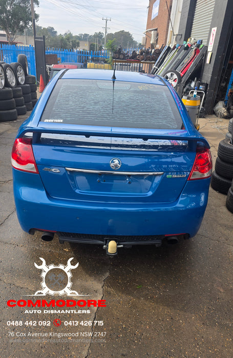 A322 - VE SV6 Holden Commodore Series II Sedan V6, Auto Paint Code #824T Perfect Blue