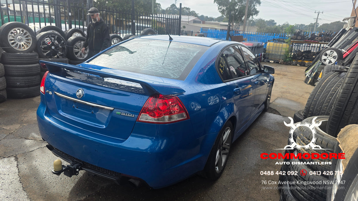 A322 - VE SV6 Holden Commodore Series II Sedan V6, Auto Paint Code #824T Perfect Blue