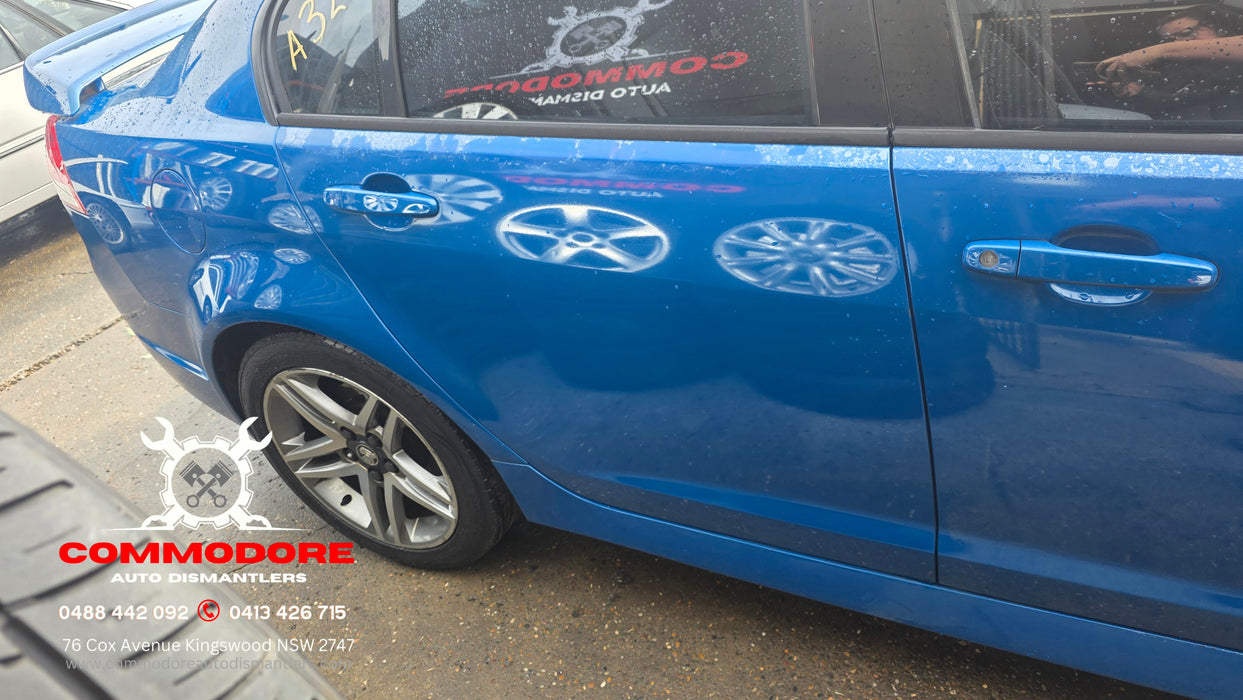 A322 - VE SV6 Holden Commodore Series II Sedan V6, Auto Paint Code #824T Perfect Blue