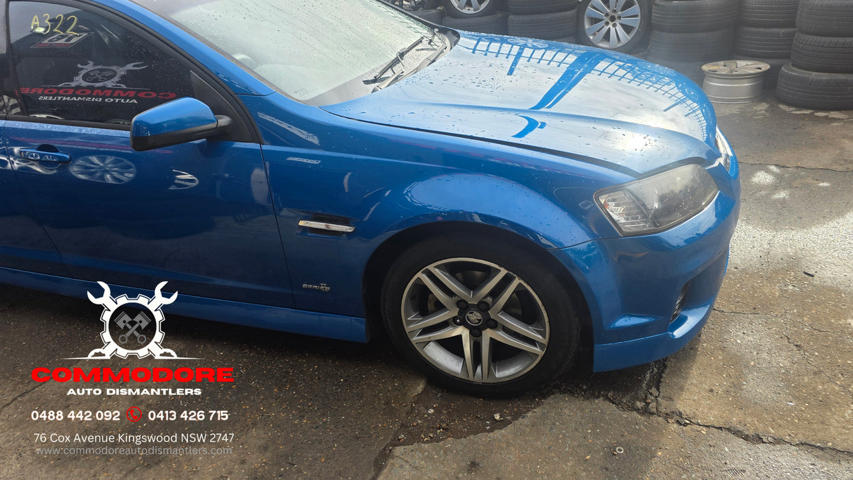 A322 - VE SV6 Holden Commodore Series II Sedan V6, Auto Paint Code #824T Perfect Blue