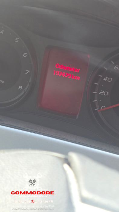 A322 - VE SV6 Holden Commodore Series II Sedan V6, Auto Paint Code #824T Perfect Blue