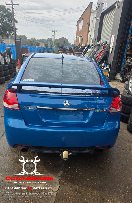 A322 - VE SV6 Holden Commodore Series II Sedan V6, Auto Paint Code #824T Perfect Blue