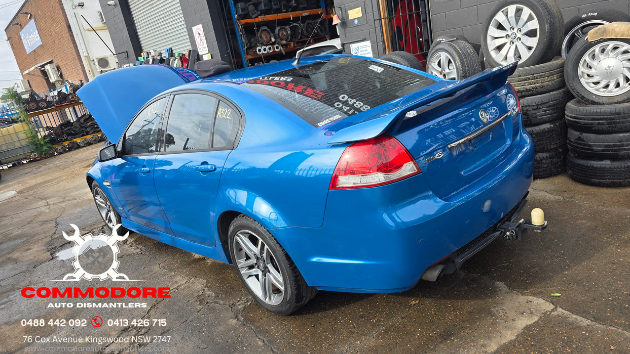 A322 - VE SV6 Holden Commodore Series II Sedan V6, Auto Paint Code #824T Perfect Blue