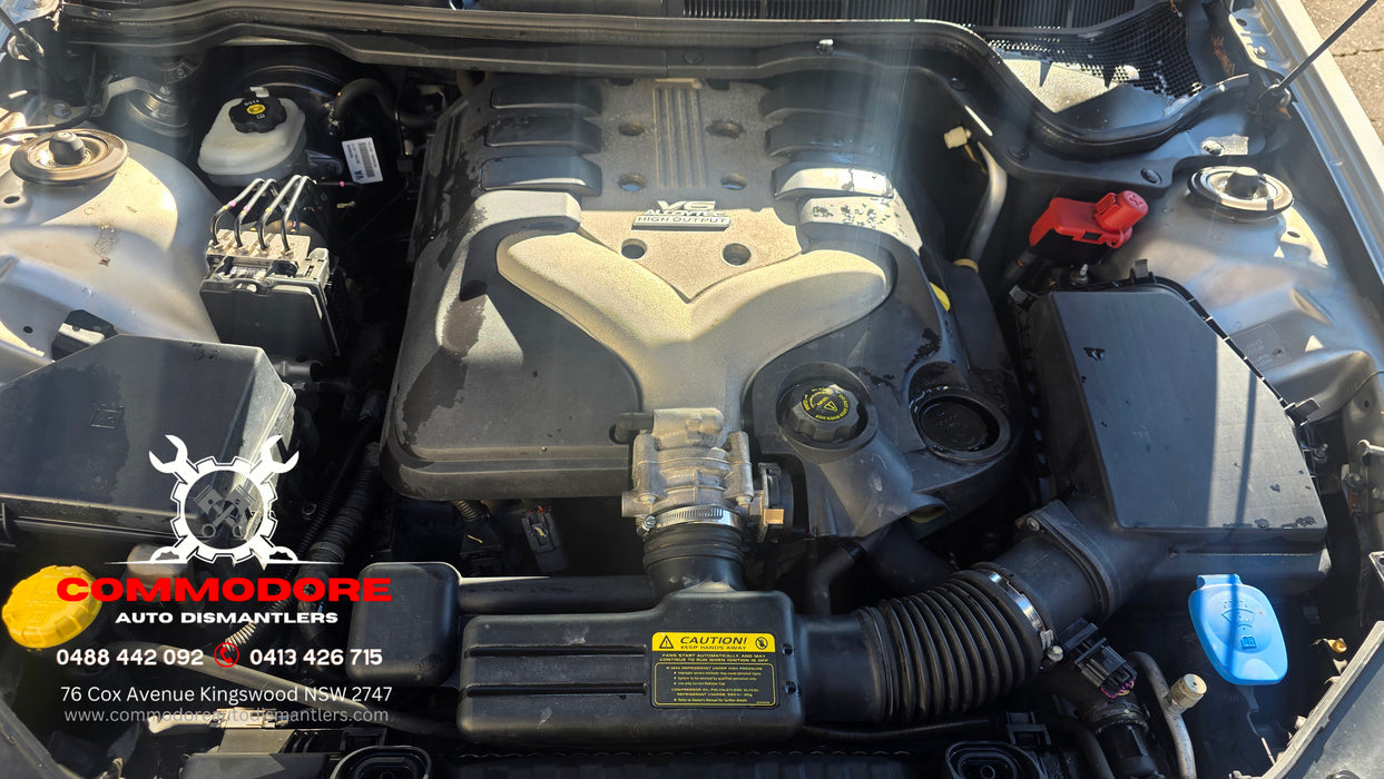 A325 - VE Holden Calais V, 2008 V6 LY7, 5 Speed Auto M82 238,XXXkms Paint Code #348N NICKLE METALLIC