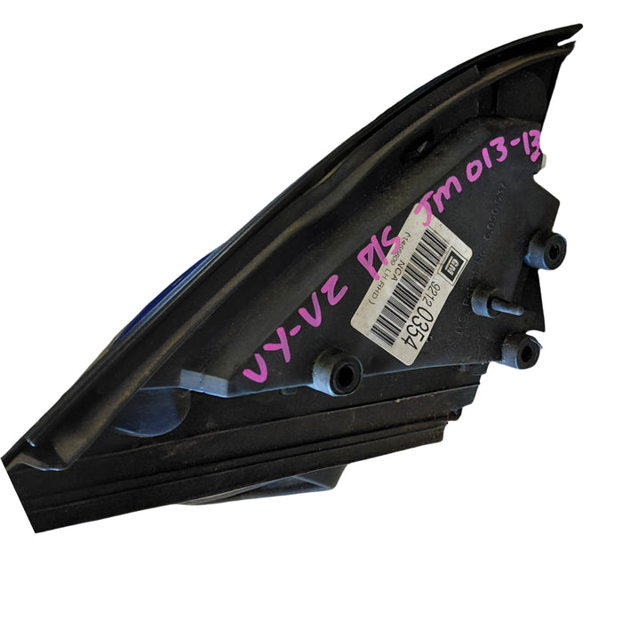 JM013-13 - VY/VZ Holden Commodore - Passenger's Side Mirror - IMPULSE BLUE #987K