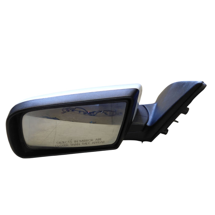 JM013-9 - VY/VZ Holden Commodore - Passenger's Side Mirror - HERON WHITE #679F