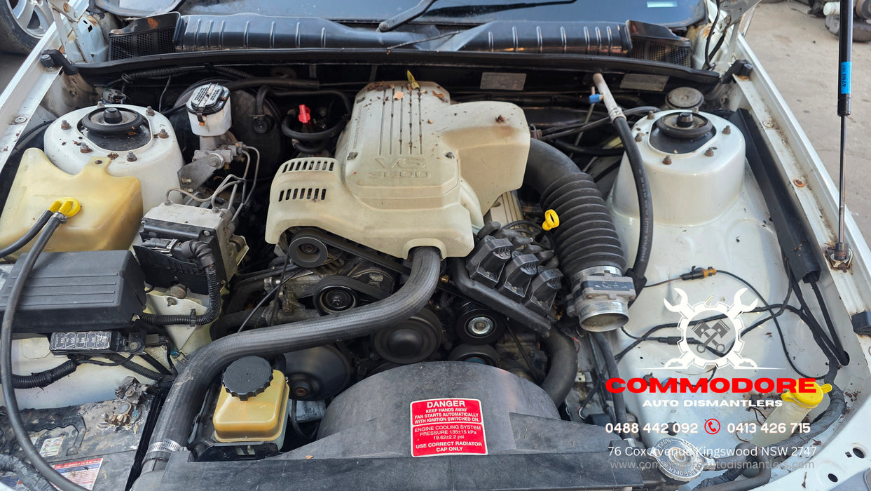 A334 - VS Holden Statesman Sedan Alaskan White V6 Auto 296,XXXkms