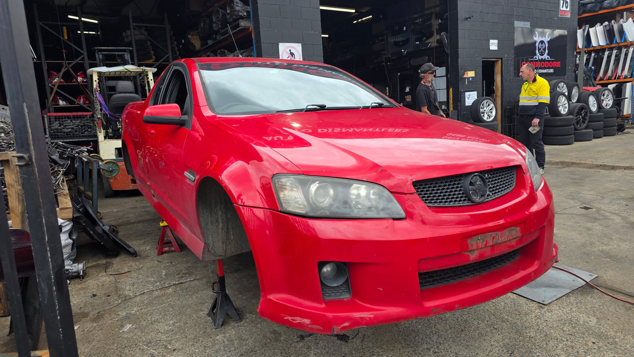 A349 - VE SS Holden Commodore Utility SERIES I - Passenger's Front Guard w/ Guard Blinker - STING RED #687F