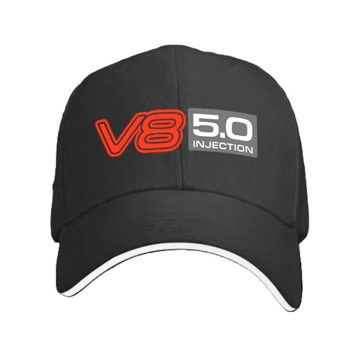 Holden VN V8 5.0 Decal Adjustable Baseball Hat - Black