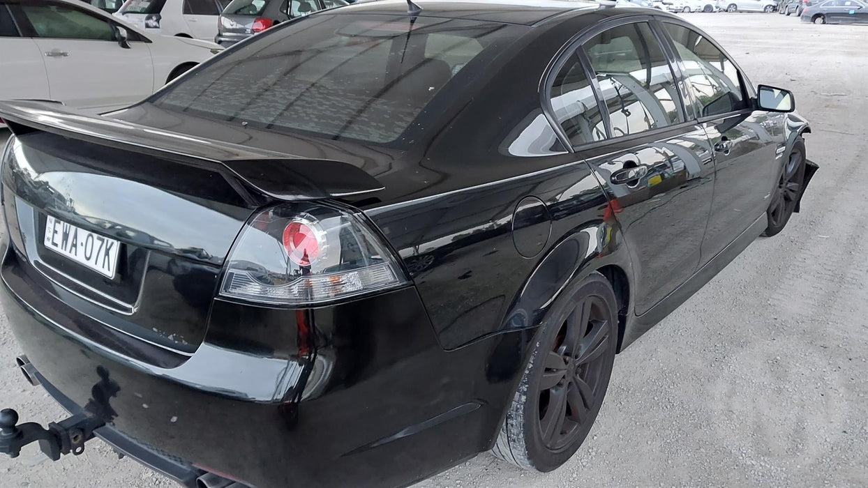 A202 - VE Holden Commodore SS / SV6 Sedan - Sideskirt - PAIR - PHANTOM BLACK #690F