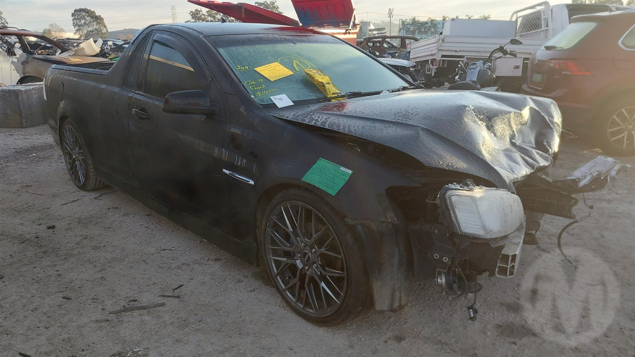 A229 - VE SV6 HOLDEN COMMODORE UTE - Fuel Flap PHANTOM BLACK #690f