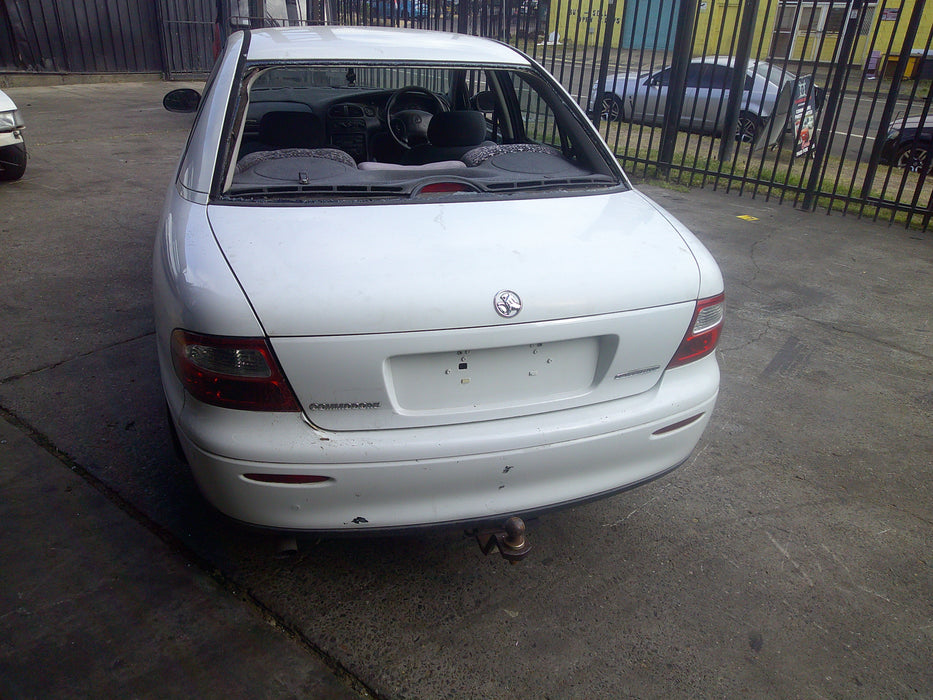 A096 - VX Holden Executive Sedan - Rear Bar - HERON WHITE #J073