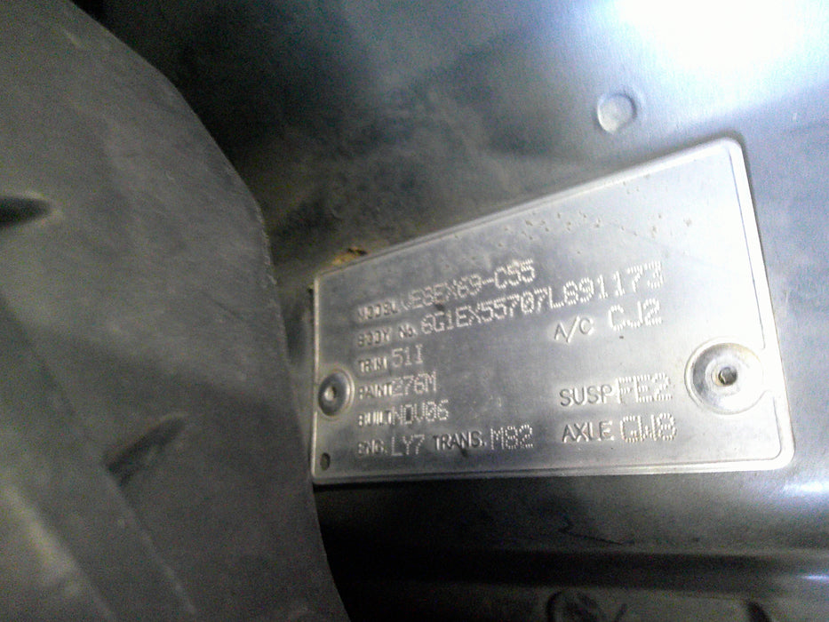 A060 - VE HOLDEN COMMODORE SEDAN - FUEL FLAP - Odessey #276m