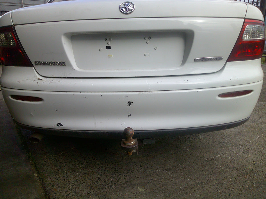 A096 - VX Holden Executive Sedan - Rear Bar - HERON WHITE #J073