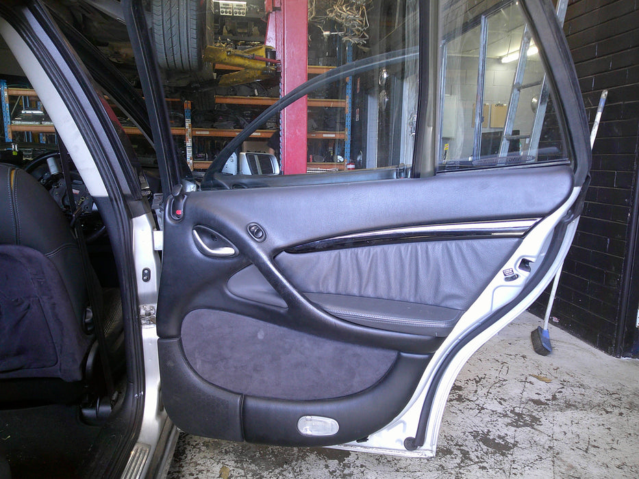 VT / VX Holden Commodore - DRIVER'S SIDE - Kick Panel / Black Plastic - Part #92047030