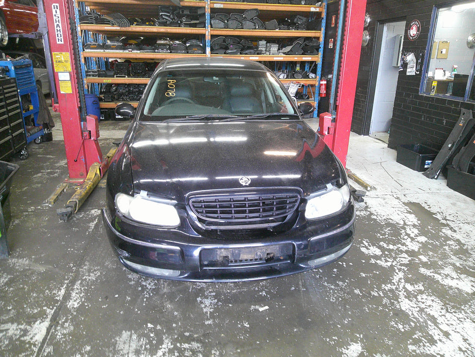 A078 - WH Holden Statesman - Rear Seat Leather / Velour Blue