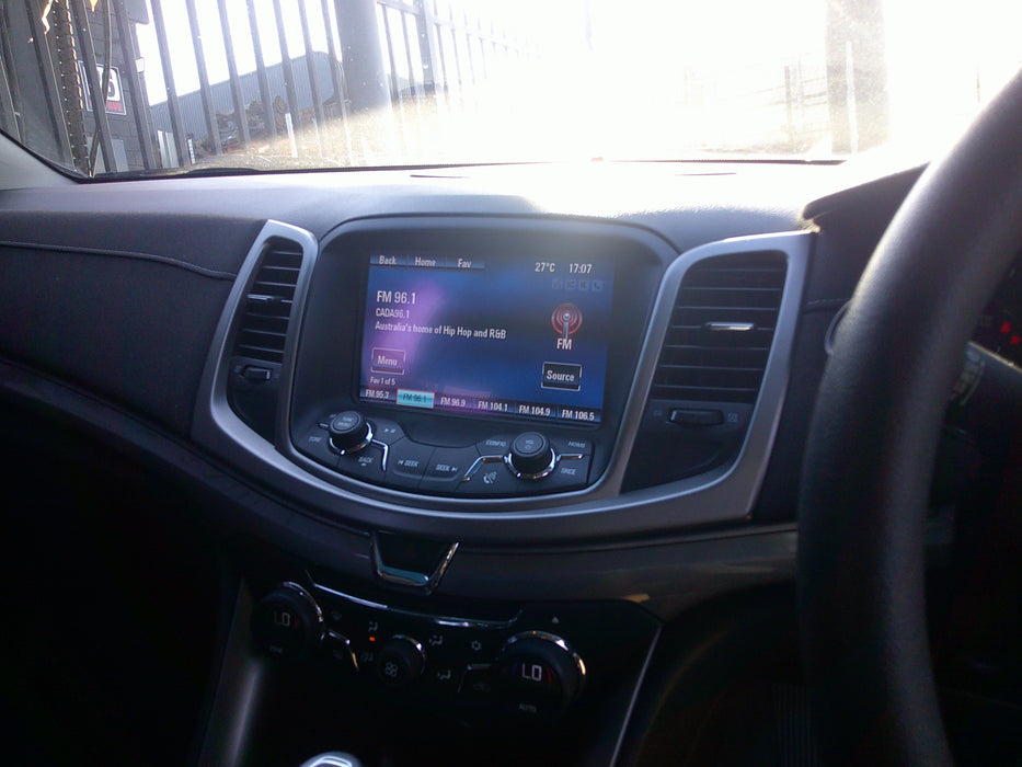 A094 - VF Holden Commodore - Dash Trim with White Stitching.
