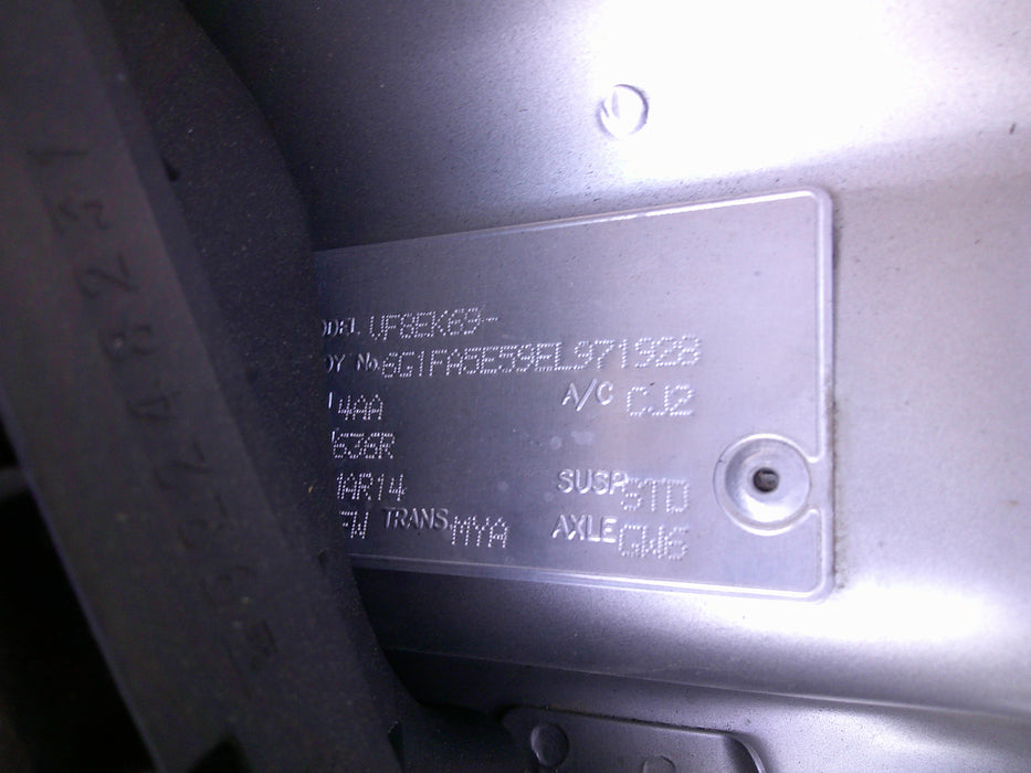 A094 (02/2014) VF Holden Commodore V6 LFW, Auto MYA - BCM Part #13593560