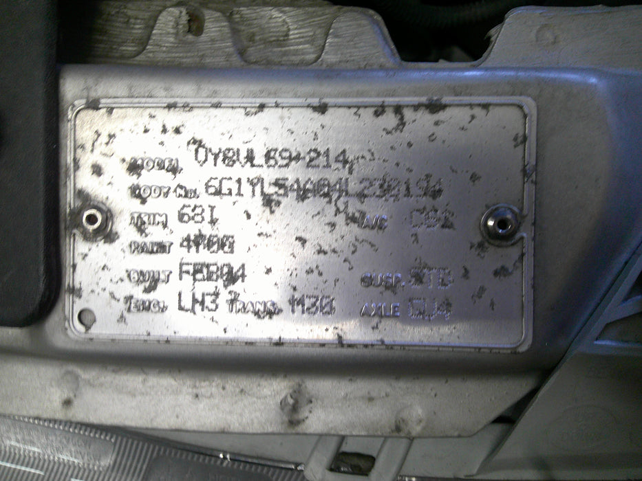 A085 - VY II Holden Commodore (2004) - BODY CONTROL MODULE - V6 AUTO (92155209 LUX)