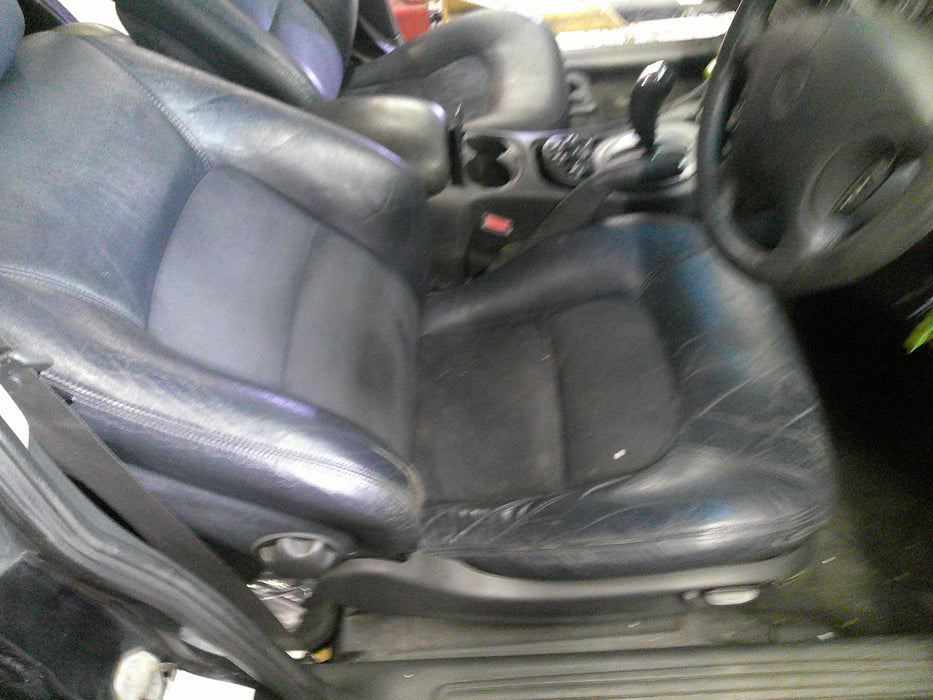 A078 - WH Holden Statesman  International -  Blue Leather Front Seats (pair)